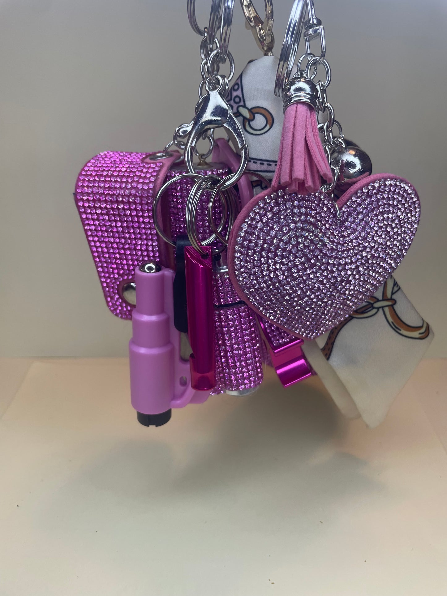 Self defense Keychain Rhinestone