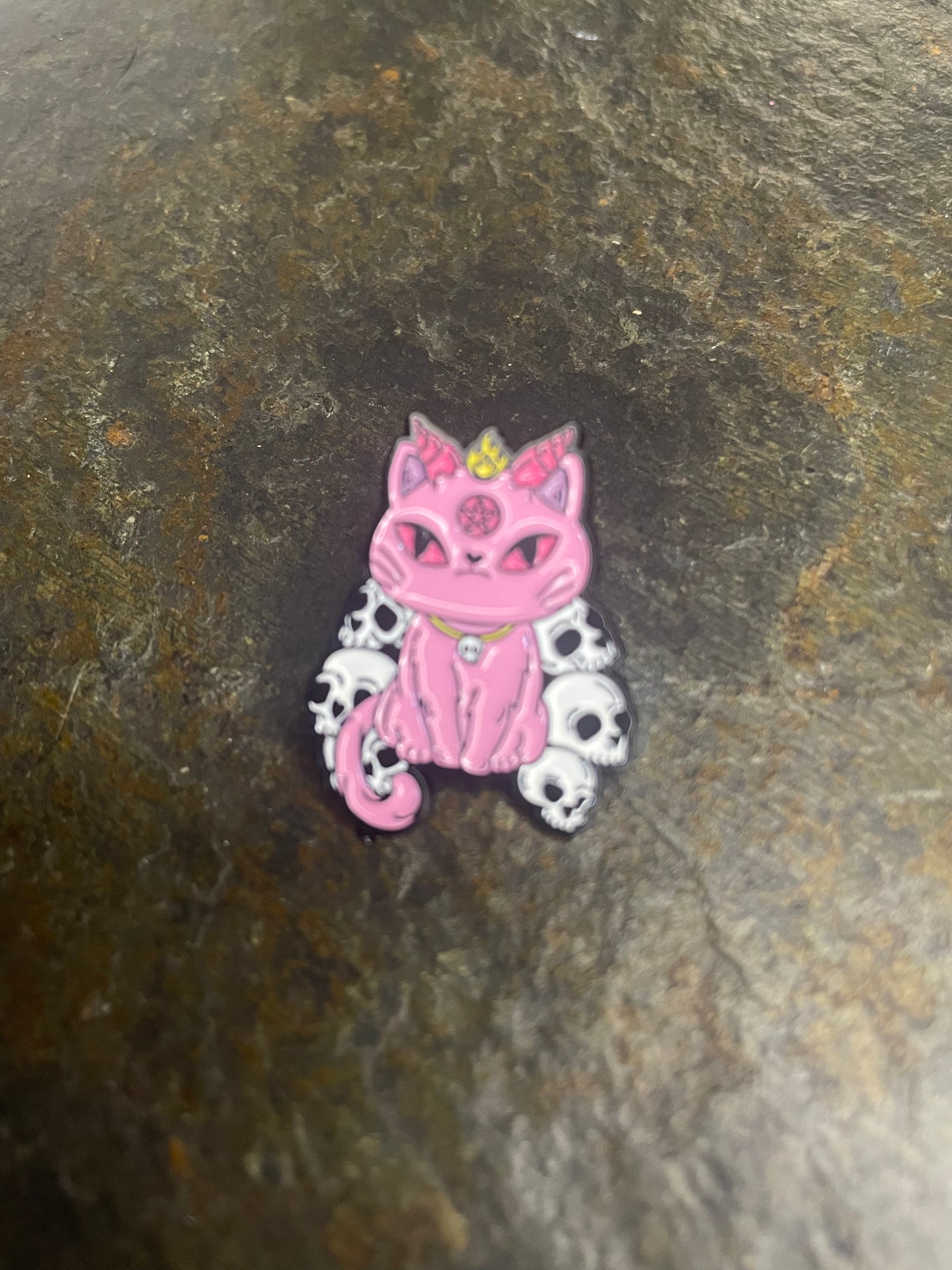 Limited Edition Evil Kitty pin set